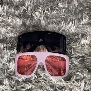 Oversized trendy shades